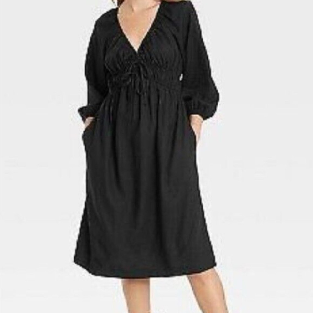 Target black empire waist dress by Universal Threads